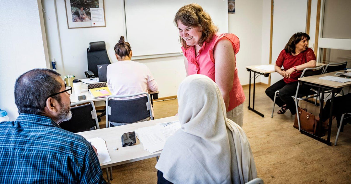 Annika ser inte sina elever: GP-reportage om Iris SFI-lärare Annika Thelin | Iris.se