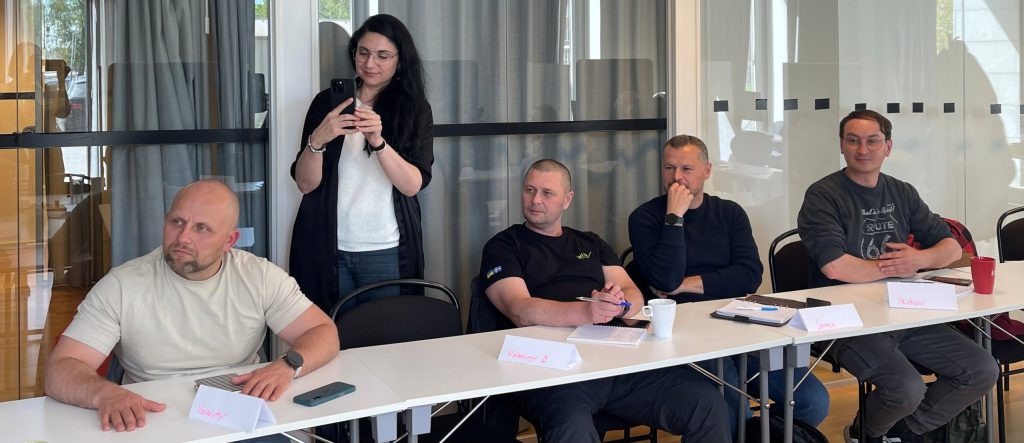 Samarbete över gränser – Iris tar emot ukrainska veteraner